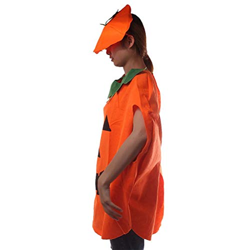 TOYMYTOY Traje de Disfraces de Calabaza para niños Adultos Traje de Halloween Cosplay Ropa