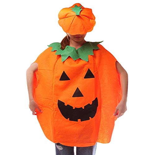 TOYMYTOY Traje de Disfraces de Calabaza para niños Adultos Traje de Halloween Cosplay Ropa