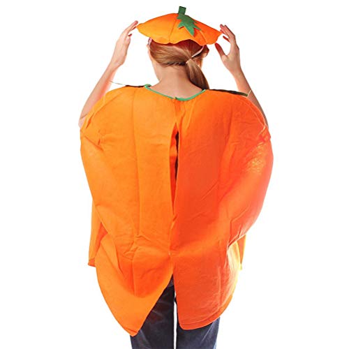 TOYMYTOY Traje de Disfraces de Calabaza para niños Adultos Traje de Halloween Cosplay Ropa