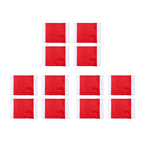 Toyvian 12 Piezas Mantel Individual de Navidad Salvamanteles de Navidad Posavasos de Navidad Decoración de Mesa Cena de Navidad Accesorio de Navidad