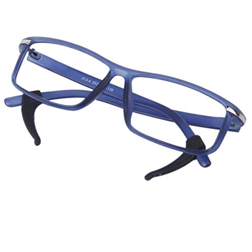 Toyvian retenedores de anteojos Antideslizantes de Silicona para Gafas de Sol anteojos de Lectura Gancho para la Oreja de anteojos Puntas de anteojos para anteojos - 3 Paquetes