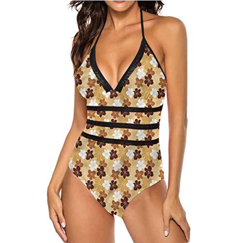 Traje de baño de ropa de playa efecto mosaico antiguo se adapta a todos los tipos de cuerpo diferentes Multi 27 52