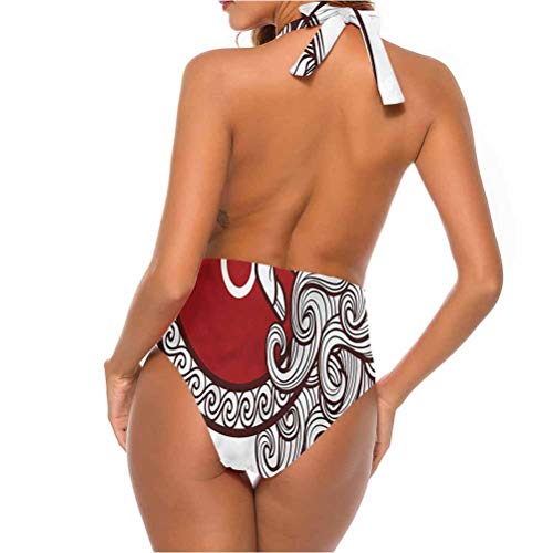 Traje de baño de Tauro, signo de toro enojado astrología que te hace cómoda/segura Multi 04 XL