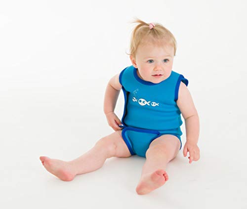 Traje de baño SwimBest Baby , Pez Azul, 0-6 meses (BWTWS6-06)