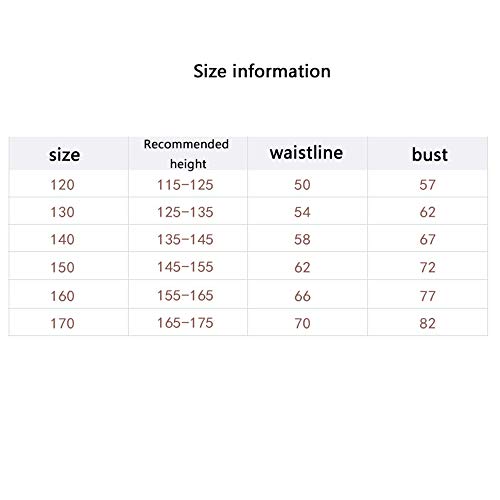 Trajes de baile para niños, espalda Escote en V Gran lazo, ropa de baile latino lombardo, adecuado para la interpretación en el escenario / prueba de baile estándar nacional (120-170 cm)ZDDAB