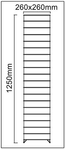 Trango 1215L Diseño moderno *ASIA* LED Lámpara de pie de papel de arroz, pantalla cuadrada con varillas decorativas negras, 125cm de alto incl.2 bombillas LED E14 *HECHO A MANO* lámpara de papel