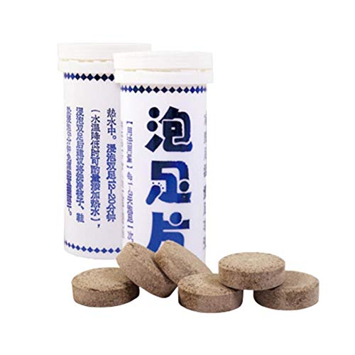 Tratamiento De Tabletas Efervescentes De Remojo De Pies De Jengibre Anti-hinchazón De 6 Piezas