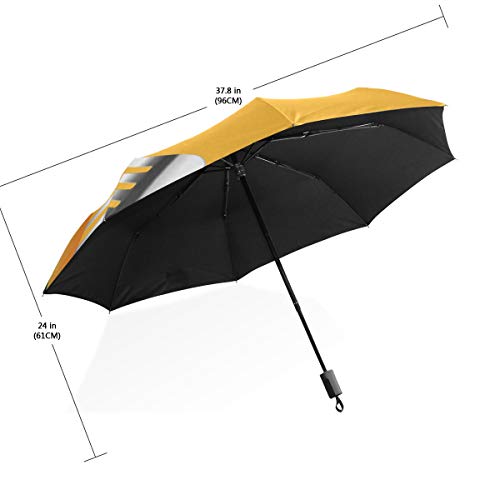 Travel Umbrella Delicious Vegetables Than Cebollas Anti UV Compacto 3 Fold Art Ligero Paraguas Plegables (impresión Exterior) Lluvia a Prueba de Viento Paraguas de protección Solar para Mujeres Niñas