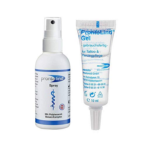 Trend Agent ProntoLind Gel 10 ml & ProntoLind Spray 75 ml Piercing cuidado