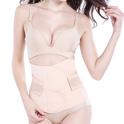 Trendyline Mujer corsé faja postparto recuperación vientre banda cinturón de Wrap