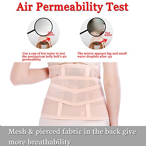 Trendyline Mujer corsé faja postparto recuperación vientre banda cinturón de Wrap