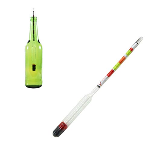 Triple escala de hidrómetro para la elaboración de cerveza casera Triplescale probador de cervecería Suministros y Home Brew Vino la fabricación de equipos para la cerveza y la elaboración del vino