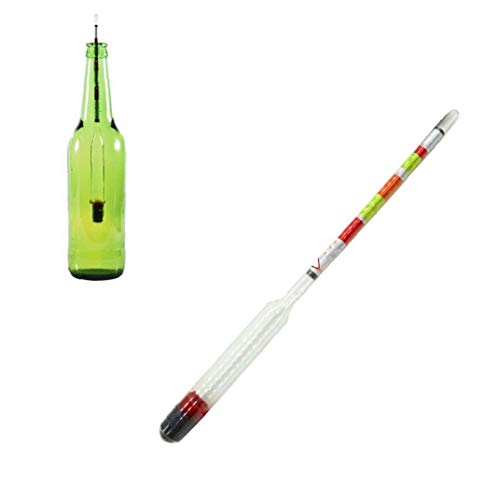 Triple Escala De Hidrómetro Para La Elaboración De Cerveza Casera Triplescale Probador De Cervecería Suministros Y Home Brew Vino Que Hace El Equipo Para La Cerveza Y El Vino Hacer Regalos De