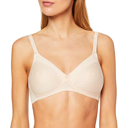 Triumph Cotton Classic Stretch N, Sujetador sin aros Mujer, Beige (Teint 00Kf), 110C (Talla del fabricante: 95C)