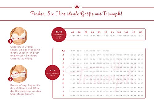 Triumph Essential Minimizer, Sujetador con Aros para Mujer, Negro (Black 04), ES 85C (EU 70C)