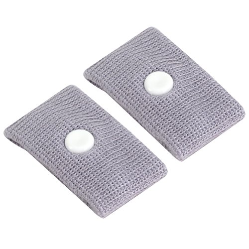 TRIXES Banda Viajes de Acu-presión para Mareos por Movimiento Náuseas Dolores de Cabeza - Pulsera Mareo