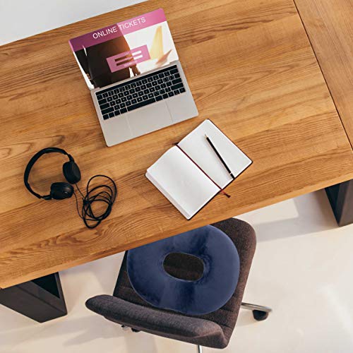 TRIXES Cojín de Asiento de la Rosquilla - Soporte para la Espalda - Almohada de Cuña - Cojín para Aliviar el Dolor de Cóccix - Hemorroides - Embarazo - Almohada de Maternidad Ciática