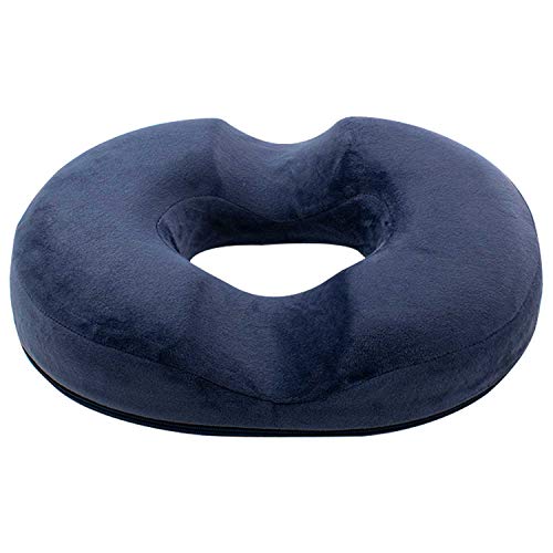 TRIXES Cojín de Asiento de la Rosquilla - Soporte para la Espalda - Almohada de Cuña - Cojín para Aliviar el Dolor de Cóccix - Hemorroides - Embarazo - Almohada de Maternidad Ciática