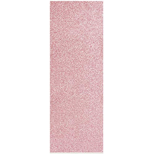 TRIXES Papel Tapiz Permanente Lámina de Vinilo Brillo Rosado – Reverso Autoadhesivo con Papel para Desprender -Adhesivo de 1350 mm x 440 mm - para Paredes Superficies de Muebles - Corta a Medida