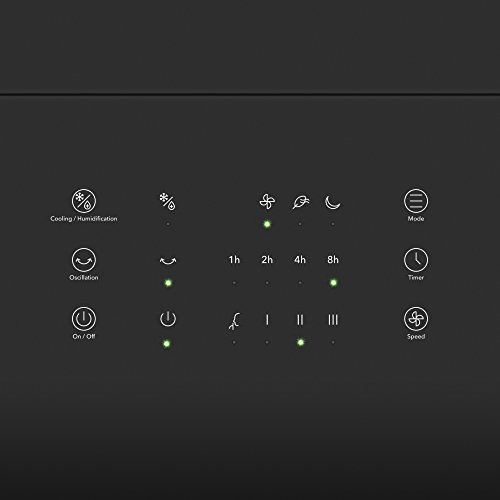 TROTEC Climatizador Portátil PAE 51, 4 en 1: Refrigeración, Ventilación, Renovación del Aire y Humidificación, para Habitaciones de hasta 60 m²/150 m³