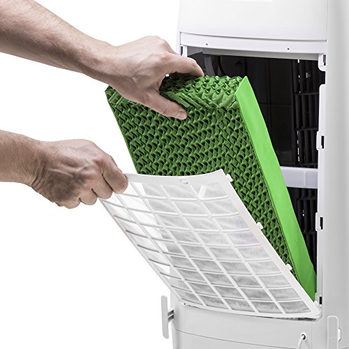 TROTEC Climatizador Portátil PAE 51, 4 en 1: Refrigeración, Ventilación, Renovación del Aire y Humidificación, para Habitaciones de hasta 60 m²/150 m³