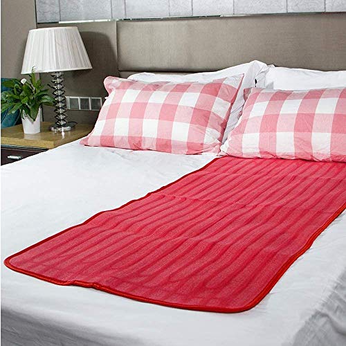 TRS 150 x 70 cm Manta eléctrica con la protección del sobrecalentamiento, controlwith Individual 3 Ajustes de Calor con calefacción colchoneta, Funda de colchón Suave (Size : 150x70cm)