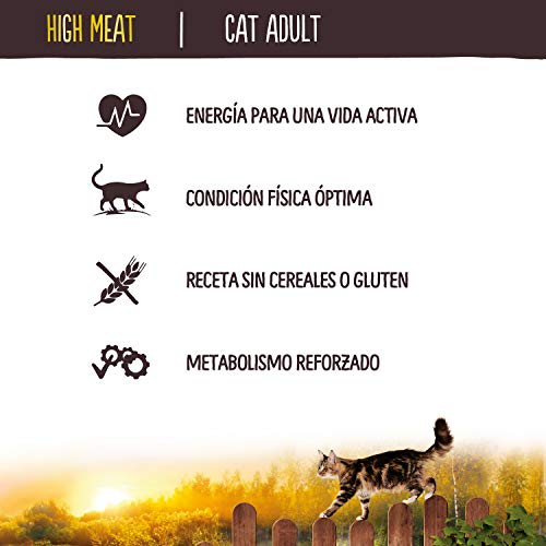 True Instinct High Meat Adult - Pienso para gato adulto con pavo deshuesado 7000 g