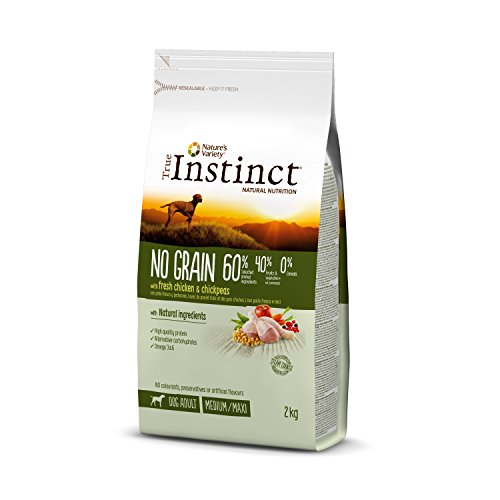 True Instinct No Grain Pienso para Perros Medium Adult con Pollo - 2000 gr