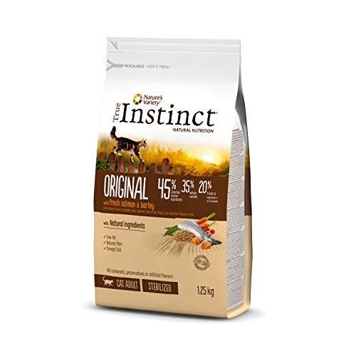 True Instinct Original Comida Para Gato Esterilizado Adulto con Salmón - 1,25 kg