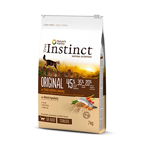 True Instinct Original Comida Para Gato Esterilizado Adulto con Salmón - 7 kg
