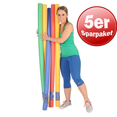 Tubo flotador para agua de Beco, juego de 5 unidades, para sentarse y aprender a nadar