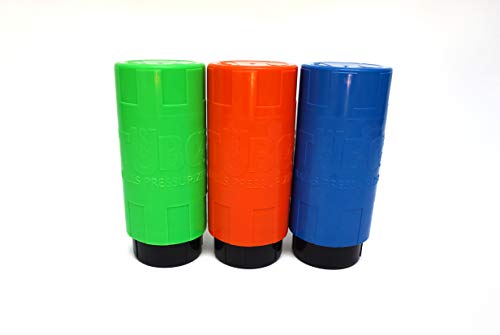 TUBOPLUS - Nuevo TUBOX3 Bote Presurizador de Pelotas de Padel y Tenis - Ahorra Bolas por un Tubo - Más Vida Para tus Bolas - 100x100 Español - Verde