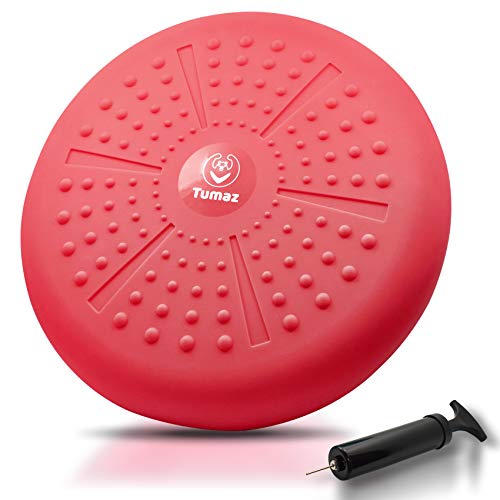 Tumaz Cojines de Equilibrio- Mejorar la Postura de Sentado y También Estabilidad Disco de Equilibrio para la Fisioterapia, Alivio del Dolor de Espalda y Fuerza Central para Todas Las Edades