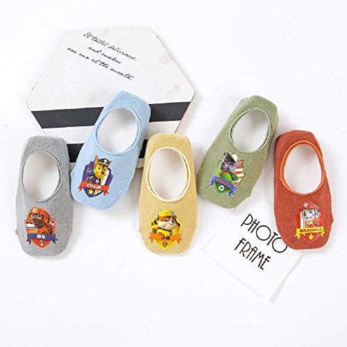 TUOLUO Calcetines De Suelo para Bebés, Calcetines De Algodón para Niños Y Niñas, Primavera, Otoño, Verano S1-3 años/Wangwang Team
