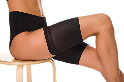 Tuopuda Sexy Bandas Elásticas Antirrozaduras Muslo Previene las Rozaduras Bandas Antideslizantes de Silicona Invisible