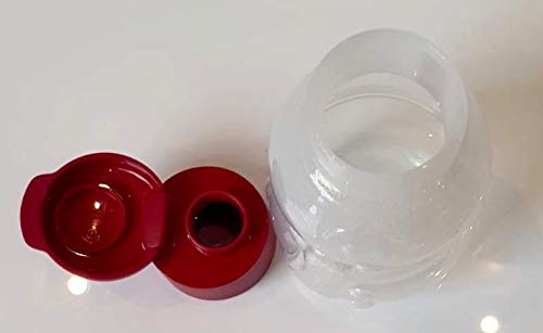 Tupper Tupperware to Go Ecoeasy Eco - Botella ecológica para niños, 350 ml, Color Rojo Brillante