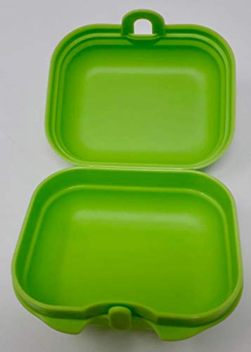 Tupper Tupperware to Go Twin Mini-Twin Minitwin Verde Niño Niña Escuela Fiambrera Fiambrera Kindi Twin Niños Jardín Escuela