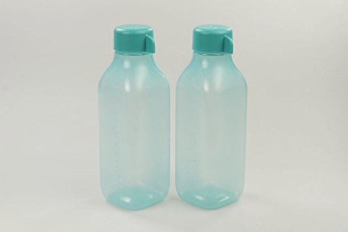 Tupperware to go Eco 500 ML Turquesa (2) EcoEasy quadtratisch Botella 28638