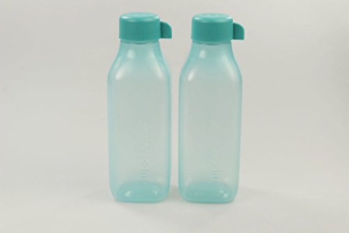 Tupperware to go Eco 500 ML Turquesa (2) EcoEasy quadtratisch Botella 28638