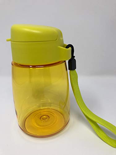 Tupperware to Go Eco Fresh 350 ml amarillo con cinta botella ecológica EcoEasy Sportfreund niños pequeños Baby Sport