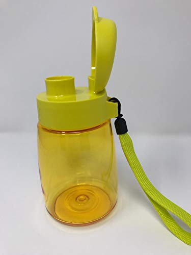 Tupperware to Go Eco Fresh 350 ml amarillo con cinta botella ecológica EcoEasy Sportfreund niños pequeños Baby Sport