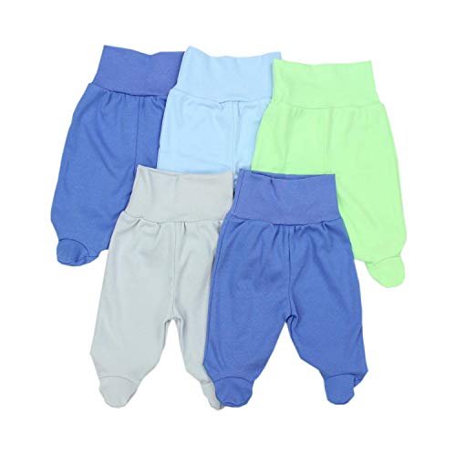 Pack de 5 TupTam Pantalón con Pies de Bebé para Niña 