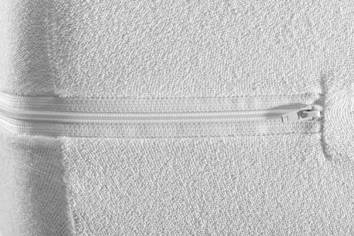 Tural – Funda de colchón elástica con cremallera. Rizo 100% Algodón. Talla 90x190/200cm