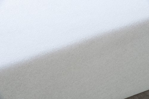 Tural – Funda de Colchón Elástica Rizo de Microfibra Tacto Seda. Talla 140 x 190/200 cm | Protector de colchón con Cremallera | para colchones de 30 cm de Alto