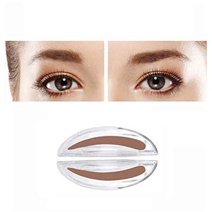 Turelifes Sello impermeable para cejas, en polvo, cejas perfectas, sello en polvo, forma delicada
