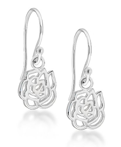 Tuscany Silver - Pendientes de plata de ley (925/1000), sin gema