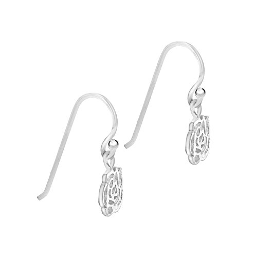 Tuscany Silver - Pendientes de plata de ley (925/1000), sin gema