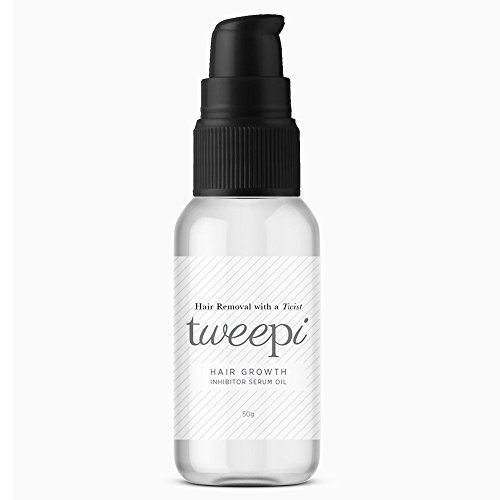 Tweepi Crecimiento De Pelo Inhibidor Serum aceite- Permanente Cuerpo Y Cara pelo retiro- Moderno Día Anti Huevo aceite- Parabeno libre- HECHO EN RU 50 G
