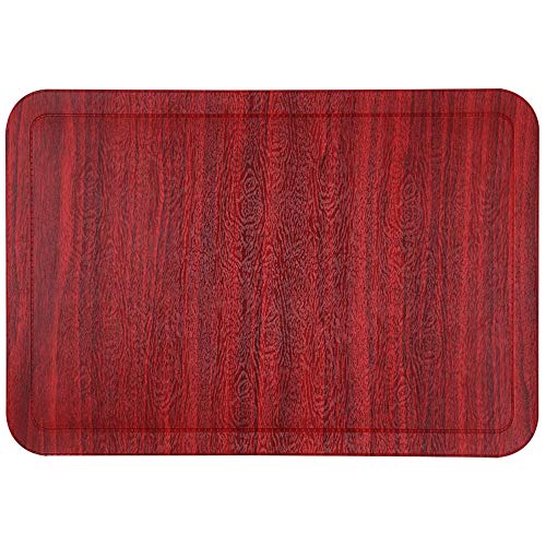 U'Artlines Juegos de 6 Manteles Individuales,Rojo Manteles Individuales Navidad Salvamantele Individuales Lavables de Resistente al Calor Antimanchas Impermeable