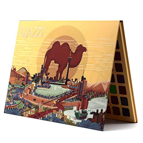 UCANBE BELLE 88 Colores de Sombra de Ojos Paleta de Colores Mate del Reflejo de Alta Pigmento de Herramientas Reflejo cosmético de la Sombra de Ojos en Polvo Pallete